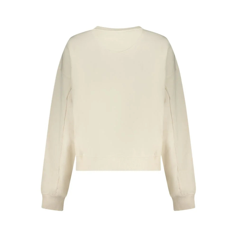 Guess Jeans White Cotton Women Sweatshirt