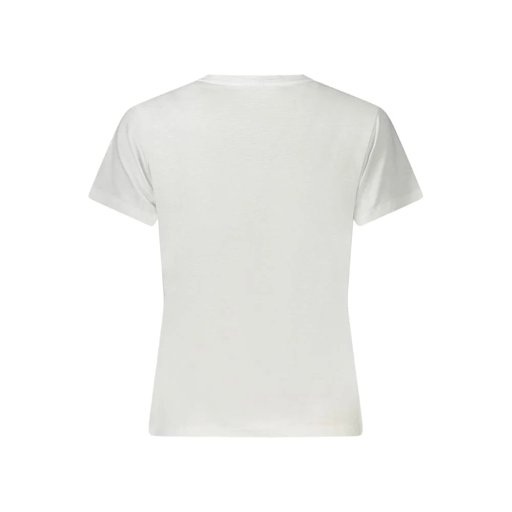 Guess Jeans White Cotton Women T-Shirt - XS - T-Shirts