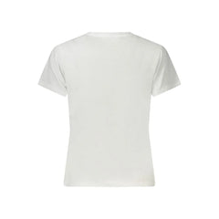 Guess Jeans White Cotton Women T-Shirt - XS - T-Shirts