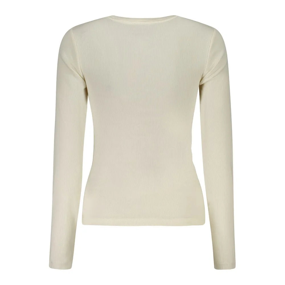 Guess Jeans White Cotton Women T-Shirt - XXL - T-Shirts