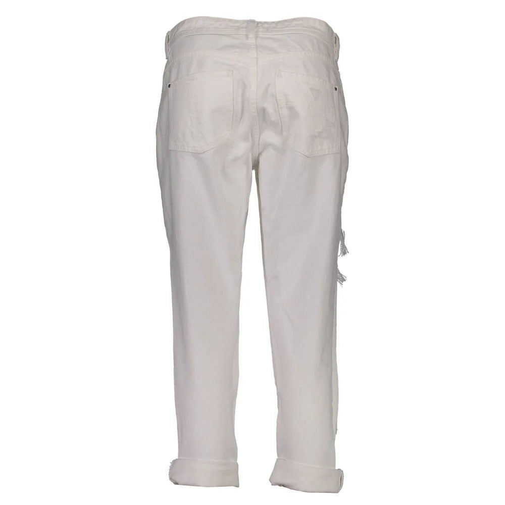 Guess Jeans White Cotton Women Jeans - W28 - Jeans