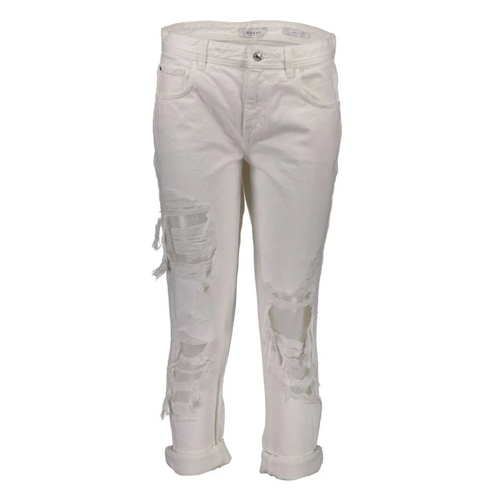 Guess Jeans White Cotton Women Jeans - W28 - Jeans
