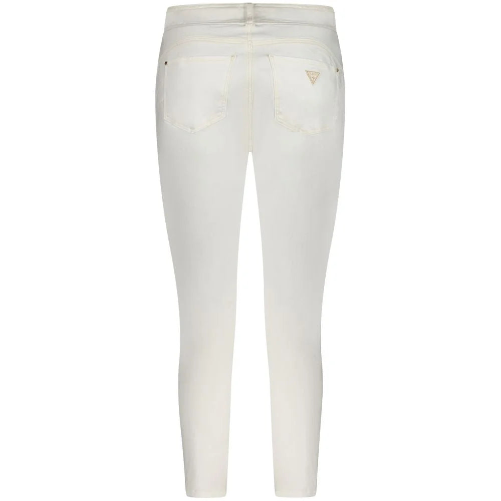 Guess Jeans White Cotton Women’s Skinny Jean