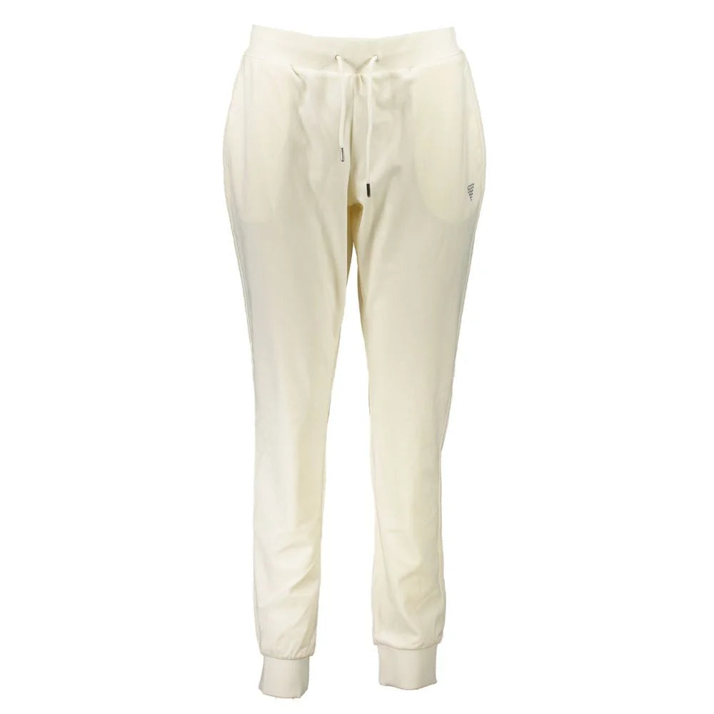 Guess Jeans White Polyester Pant - Joggers