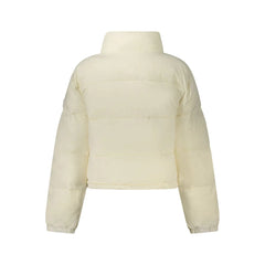 Guess Jeans White Polyester Women Jacket - Puffer Jackets