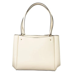 Guess Jeans White Polyethylene Handbag - Shoulder Bags