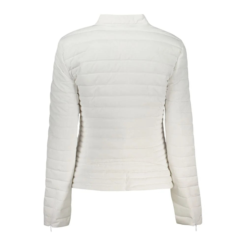 Guess Jeans White Polyethylene Jackets & Coat