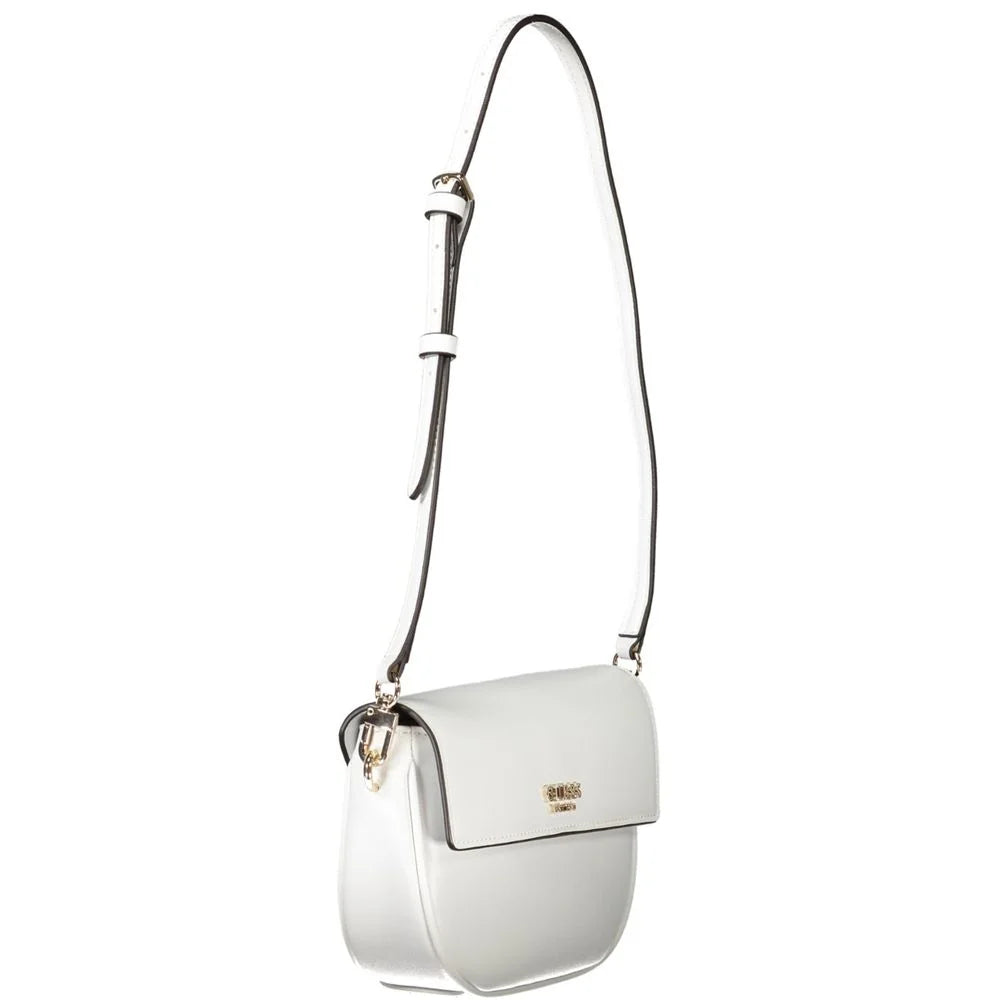 Guess Jeans White Polyethylene Women Handbag - Cross Body Bags