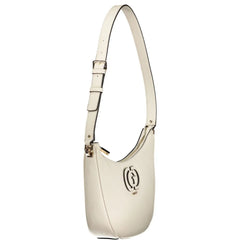 Guess Jeans White Polyethylene Women Handbag - Half-Moon Bags