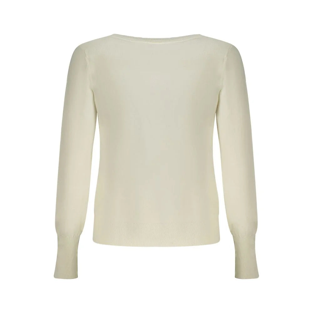 Guess Jeans White Viscose Women Sweater - Cardigans