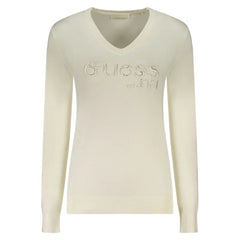 Guess Jeans White Viscose Women Sweater - Sweaters