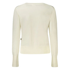 Guess Jeans White Wool Sweater - M