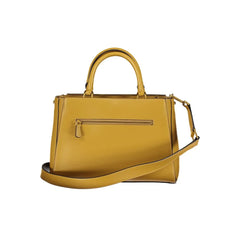Guess Jeans Yellow Polyethylene Handbag - Satchel Bags