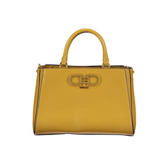 Guess Jeans Yellow Polyethylene Handbag - Satchel Bags