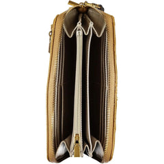 Guess Jeans Yellow Polyethylene Wallet - Wallets