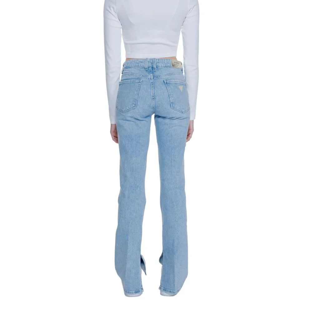 Guess Light Blue Cotton Mom Jean - W33