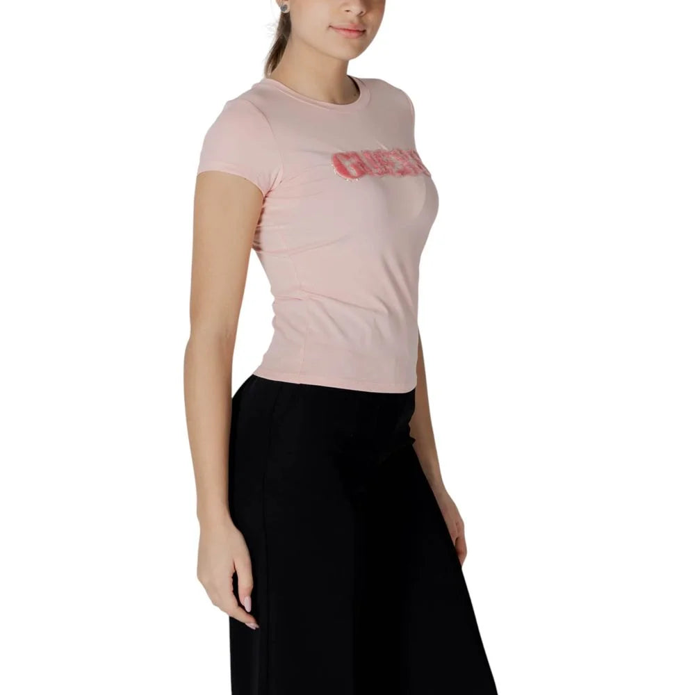 Guess Multicolor Cotton T-Shirt - IT42|M