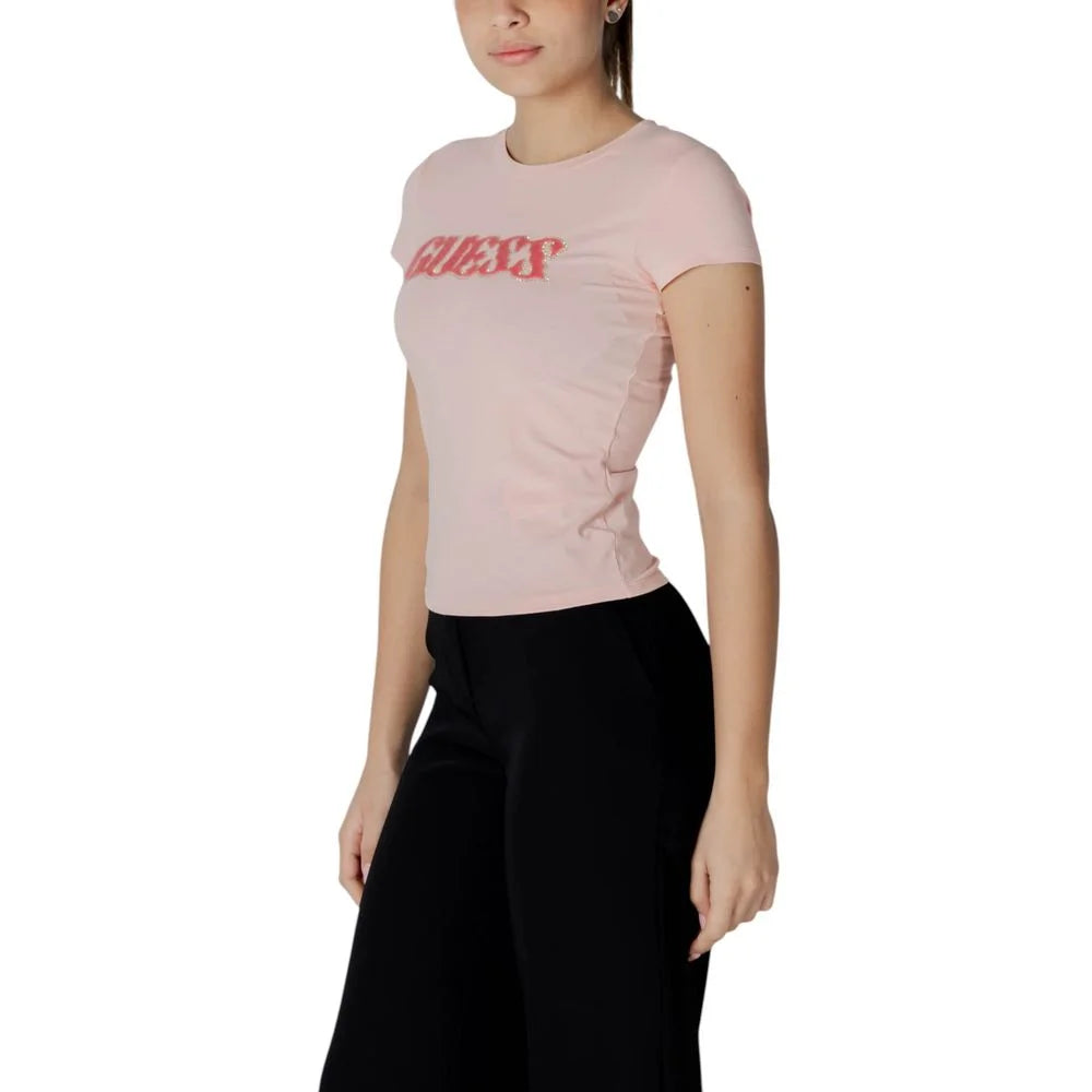 Guess Multicolor Cotton T-Shirt - IT42|M