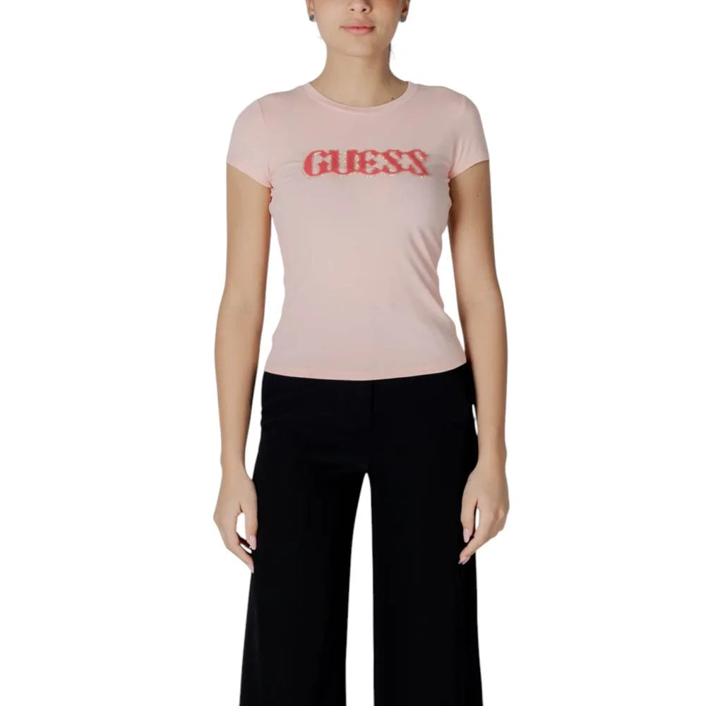 Guess Multicolor Cotton T-Shirt - IT42|M