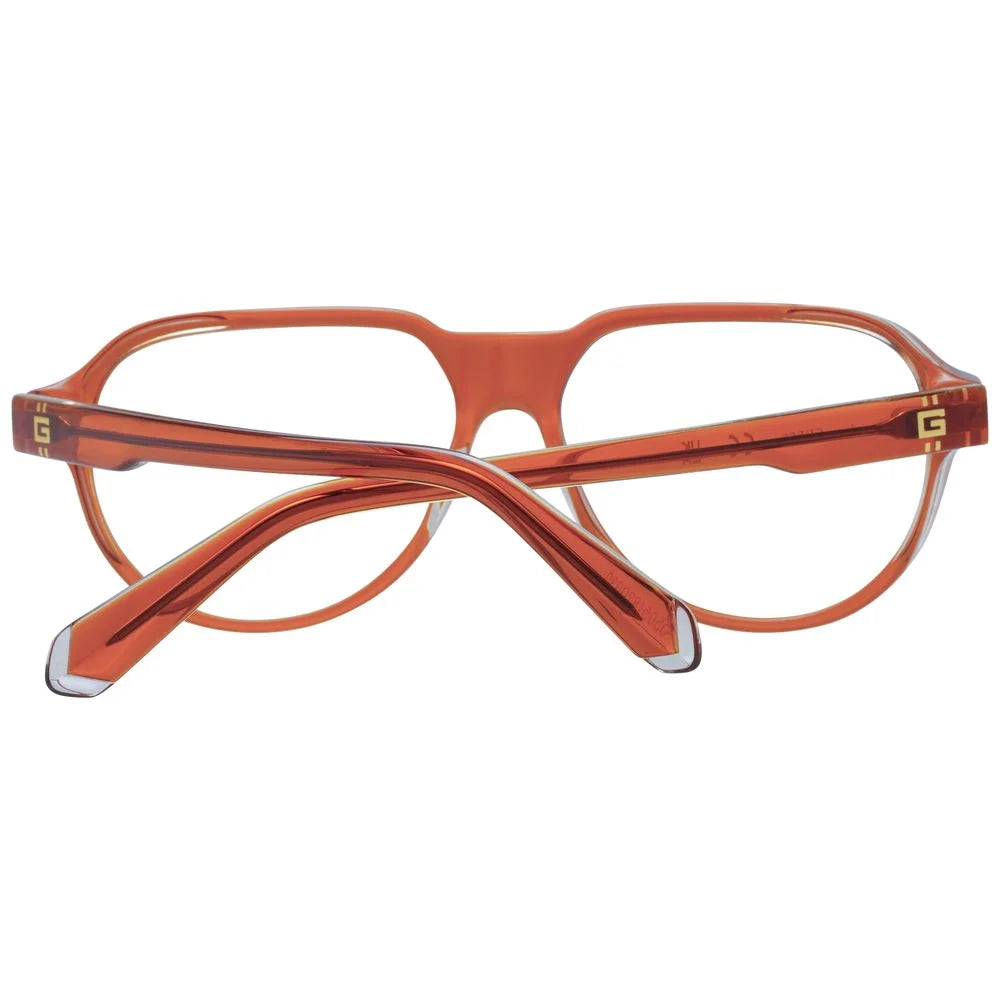 Guess Orange Men Glasses Frame - Eyeglasses