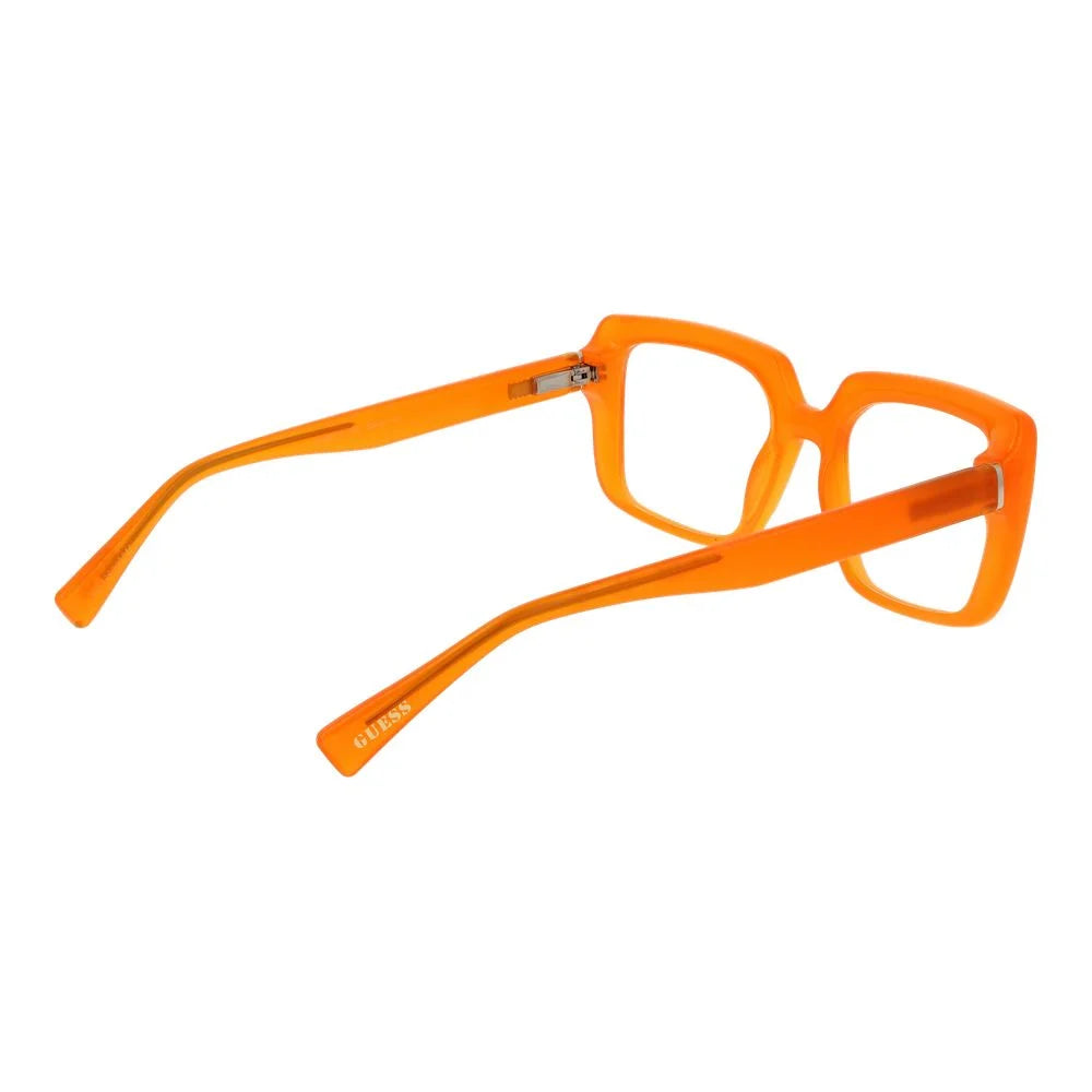 Guess Orange Unisex Glasses Frame - Eyeglasses