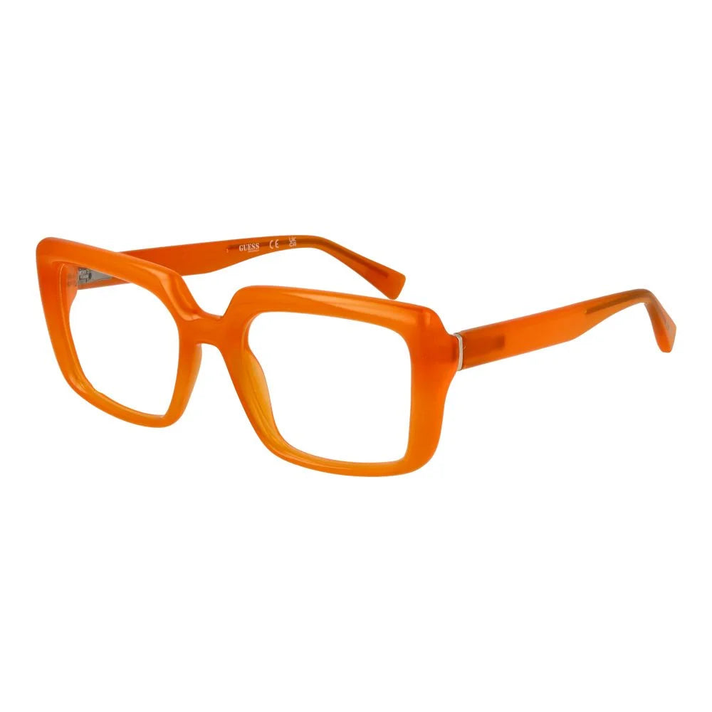 Guess Orange Unisex Glasses Frame - Eyeglasses