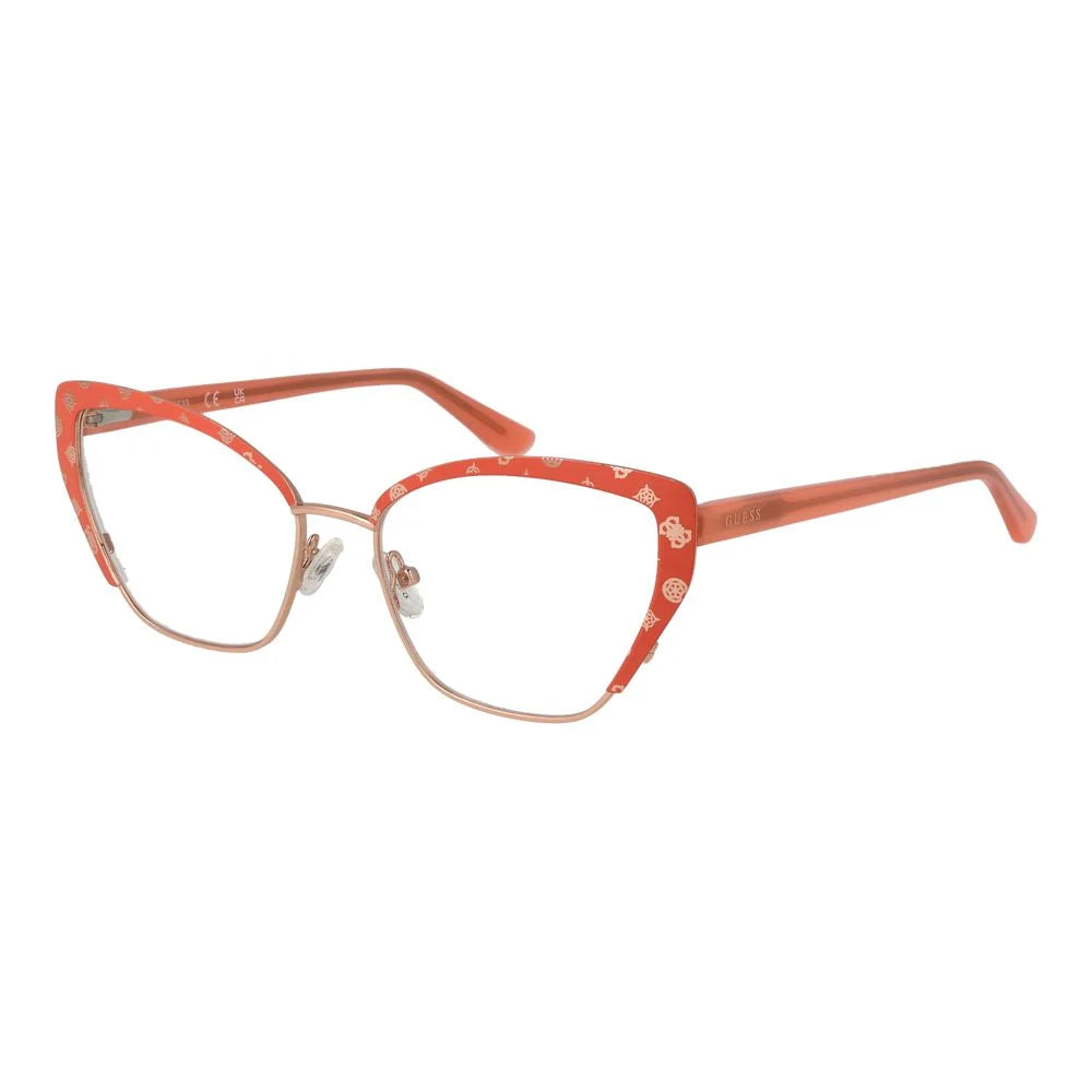 Guess Orange Women Glasses Frame - Eyeglasses