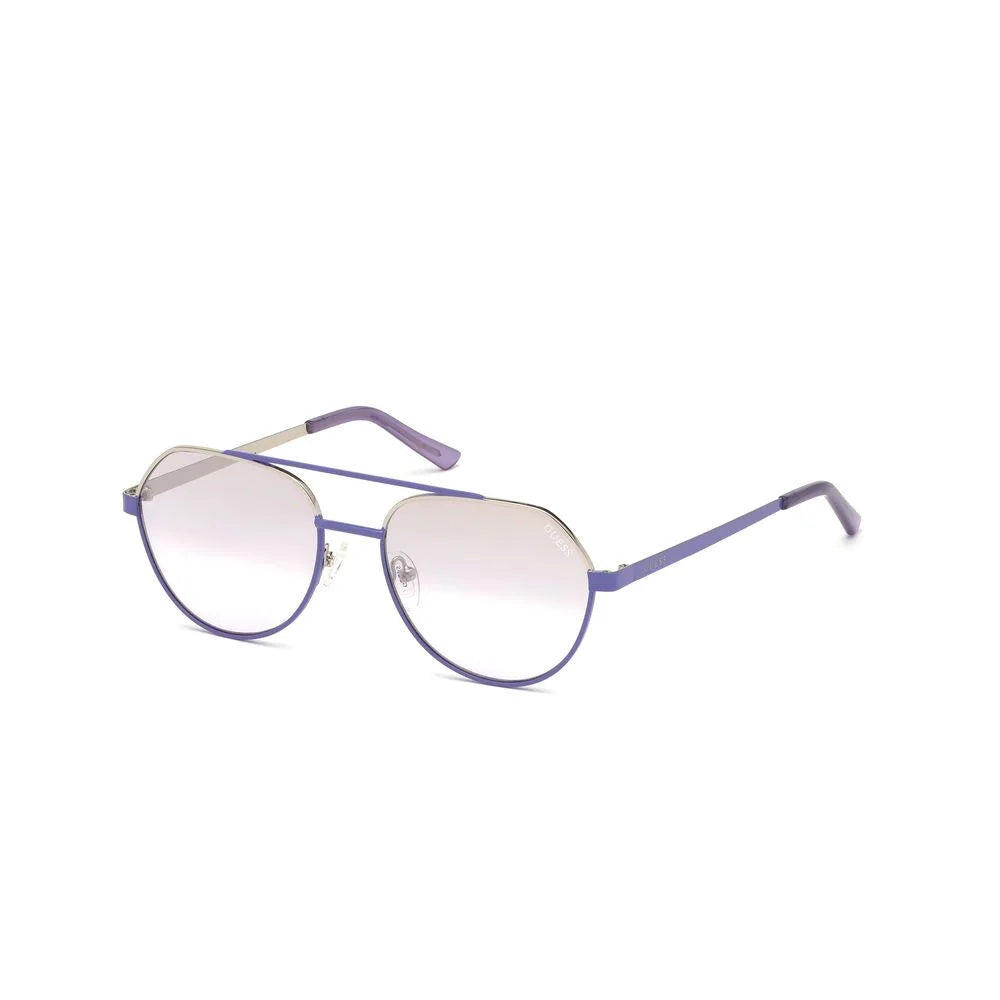 Guess Purple Metal Sunglasses - Sunglasses