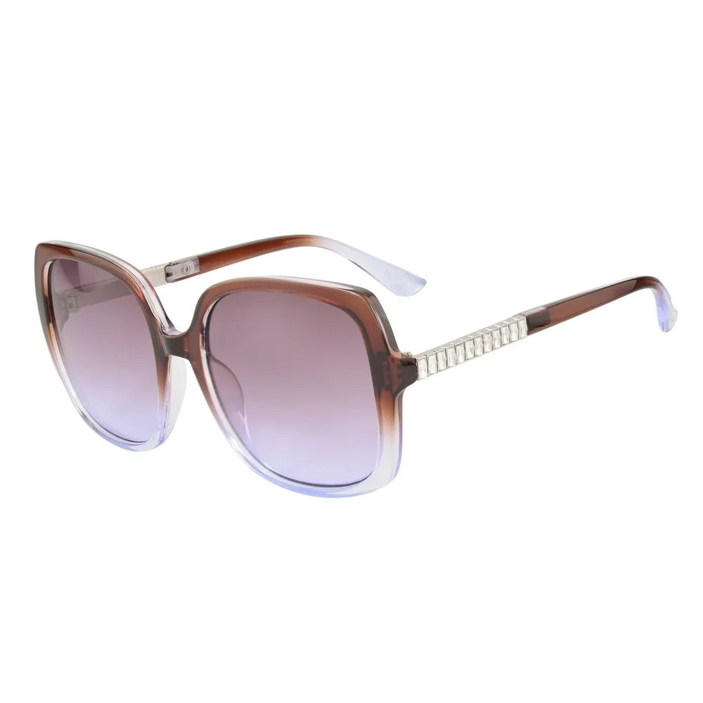 Guess Purple Resin Sunglasses - Sunglasses