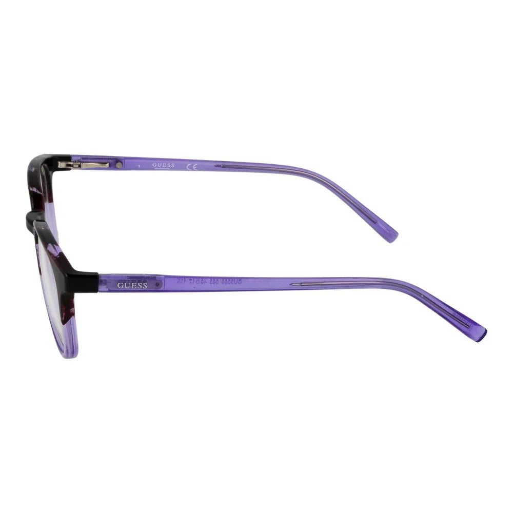 Guess Purple Unisex Glasses Frame - Eyeglasses