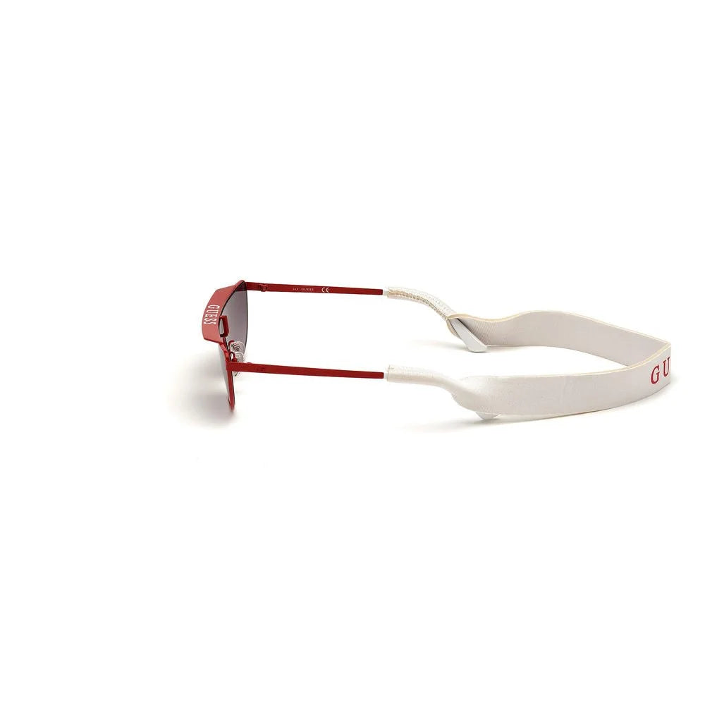 Guess Red Metal Sunglasses - Sunglasses