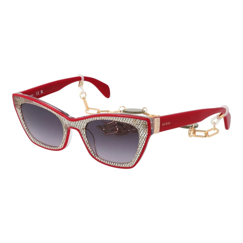 Guess Red Women Sunglass - Sunglasses