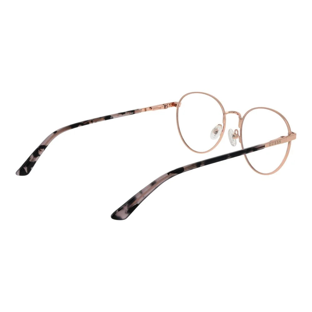 Guess Rose Gold Unisex Glasses Frame