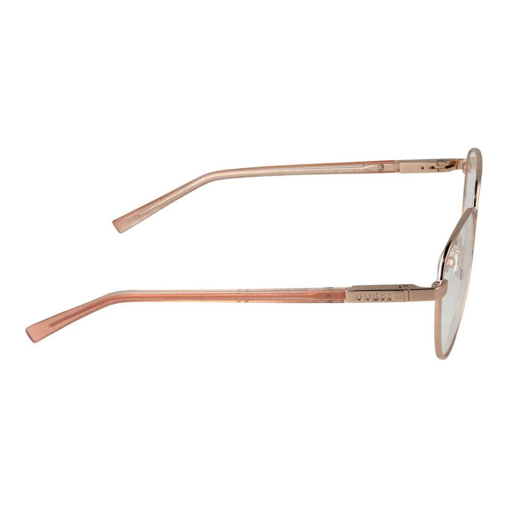 Guess Rose Gold Unisex Glasses Frame - Eyeglasses