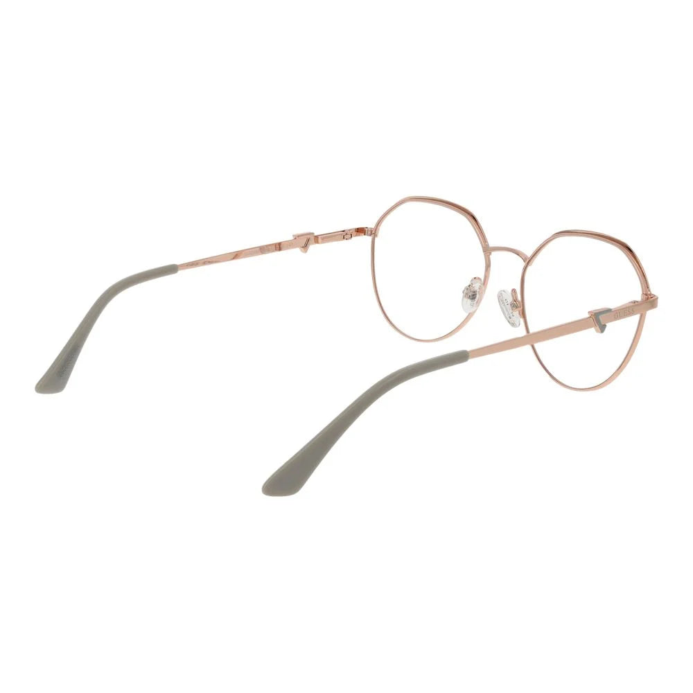 Guess Rose Gold Women Glasses Frame - Eyeglasses