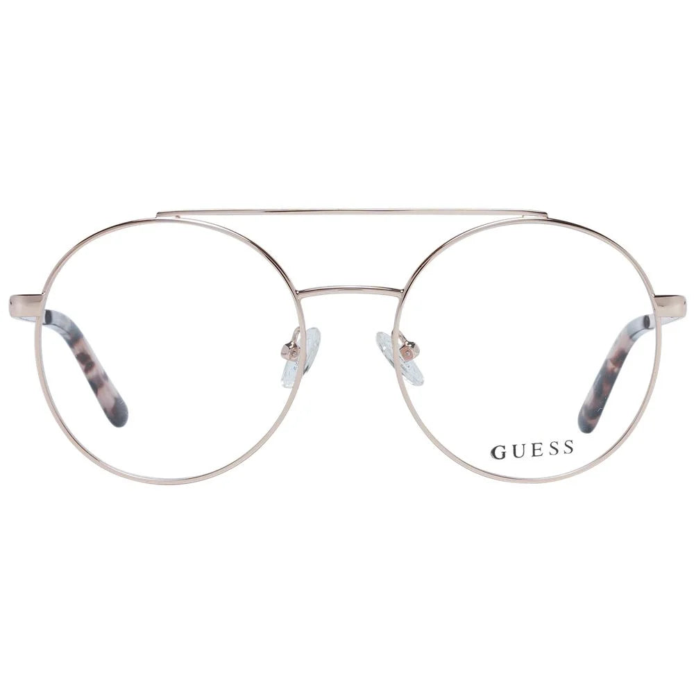 Guess Rose Gold Women Glasses Frame - Eyeglasses