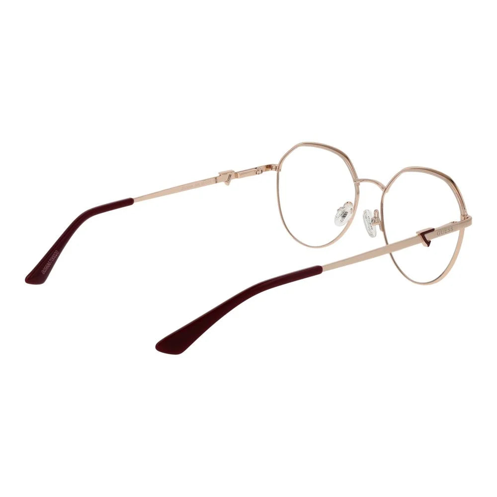 Guess Rose Gold Women Glasses Frame - Eyeglasses