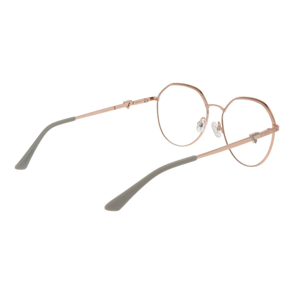 Guess Rose Gold Women Glasses Frame - Eyeglasses
