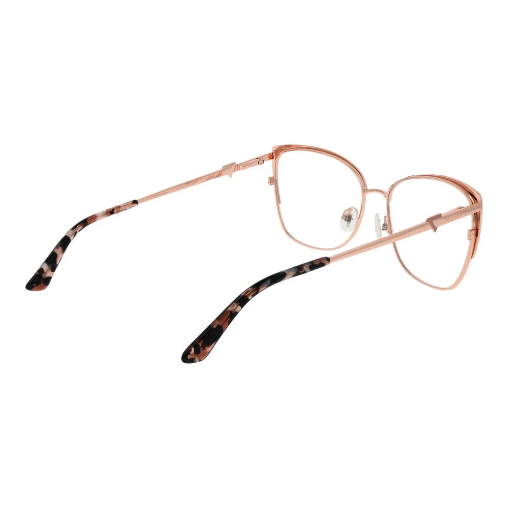 Guess Rose Gold Women Glasses Frame - Eyeglasses