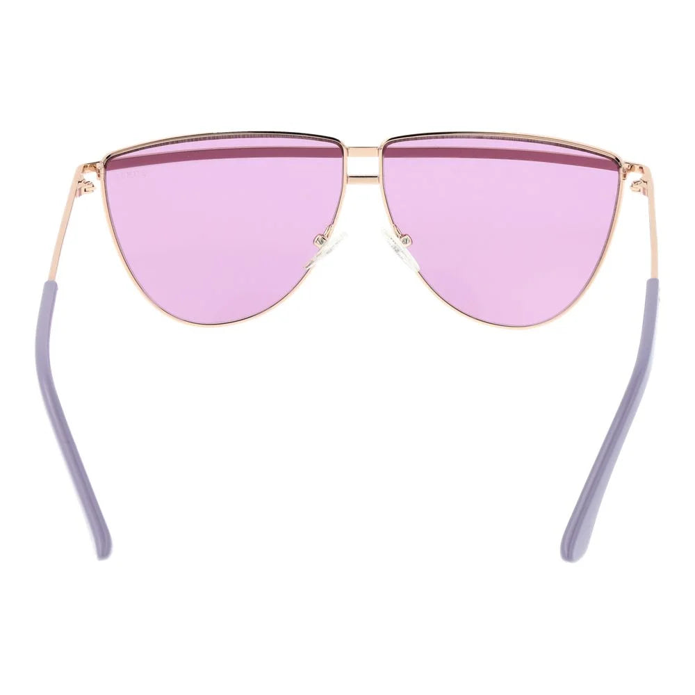 Guess Rose Gold Women Sunglass - Sunglasses