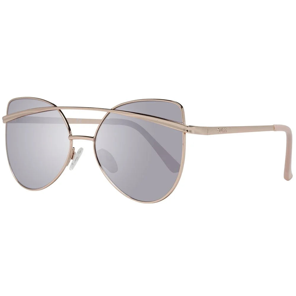 Guess Rose Gold Women Sunglass - Sunglasses