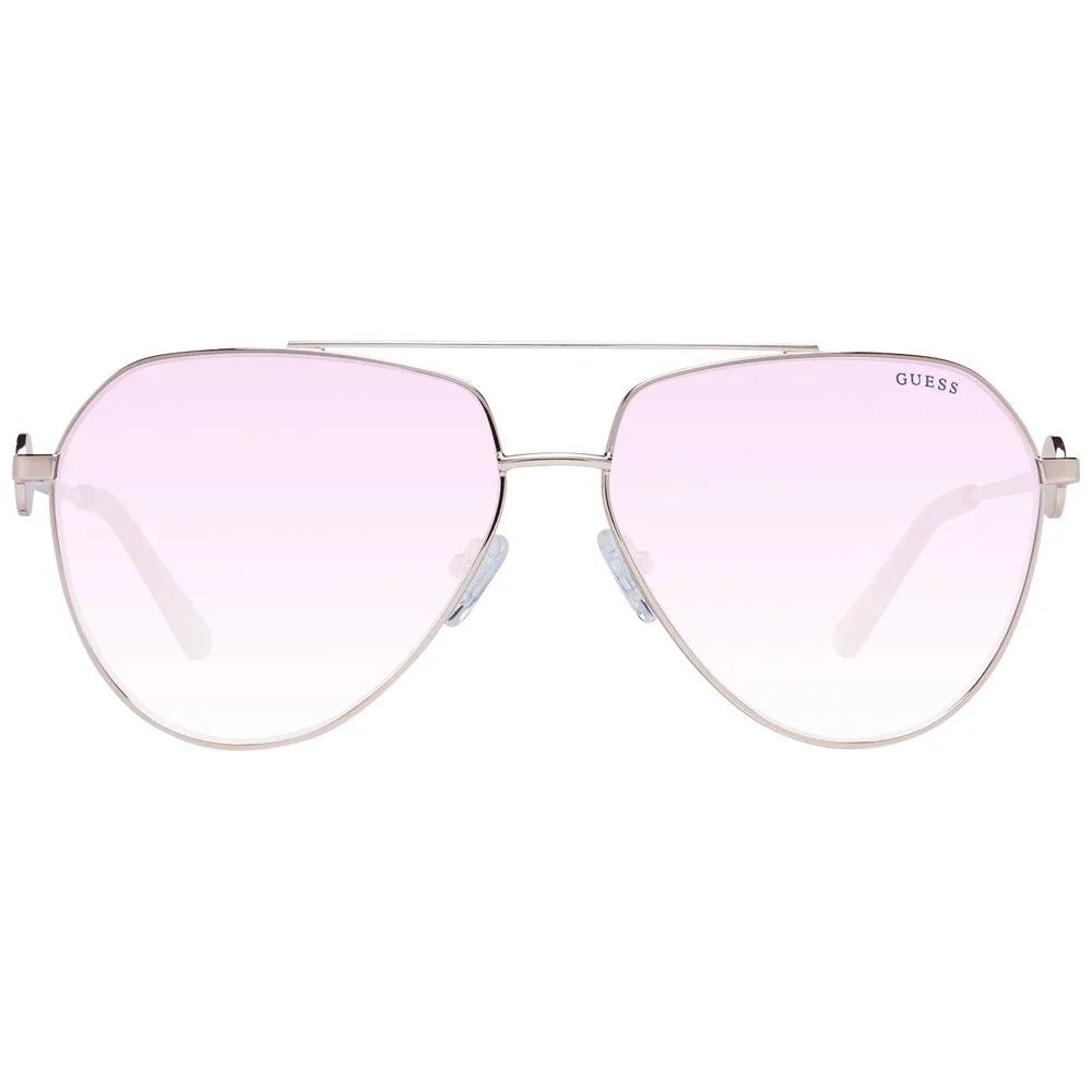Guess Rose Gold Women Sunglass - Sunglasses