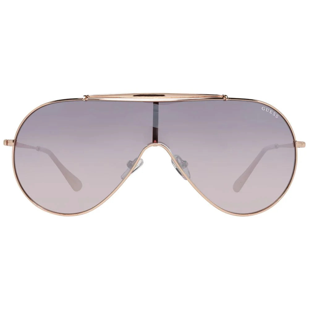 Guess Rose Gold Women Sunglass - Sunglasses