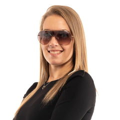 Guess Rose Gold Women Sunglass - Sunglasses