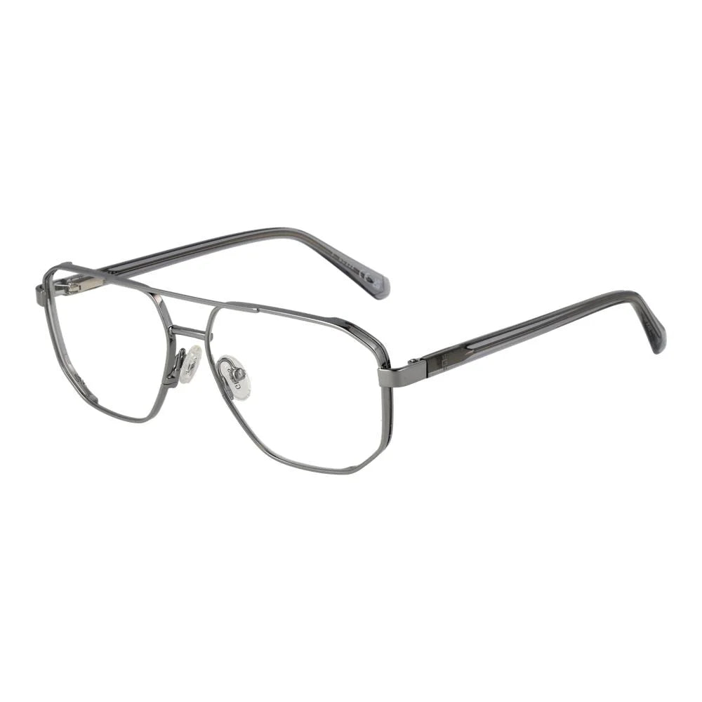 Guess Silver Men Glasses Frame - Eyeglasses