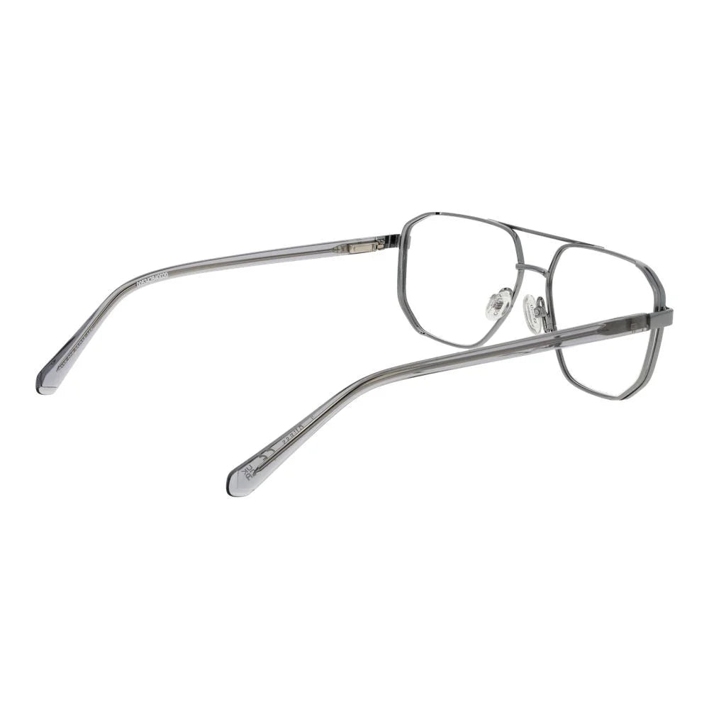 Guess Silver Men Glasses Frame - Eyeglasses