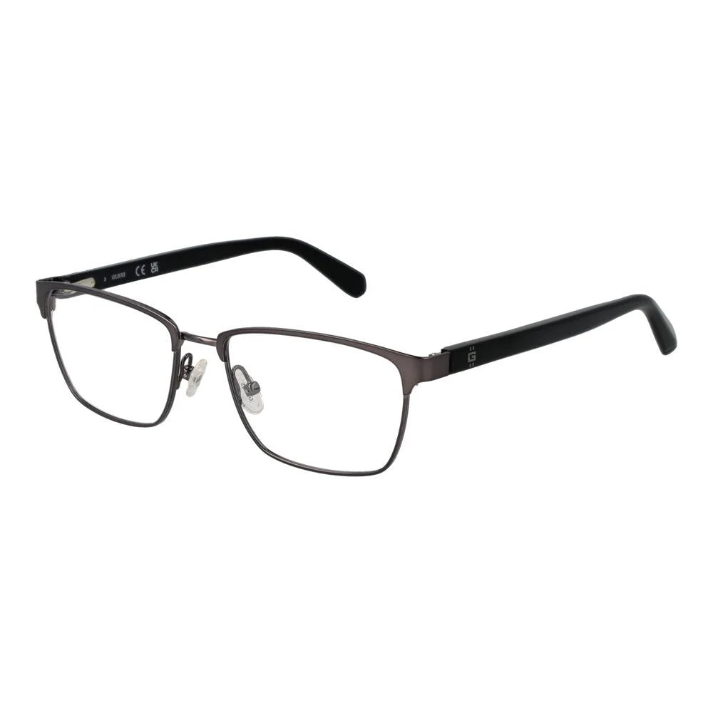 Guess Silver Men Glasses Frame - Eyeglasses
