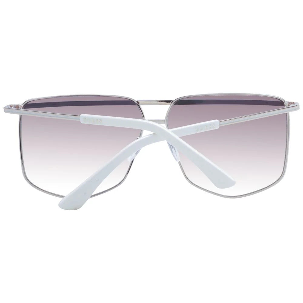 Guess Silver Metal Sunglasses