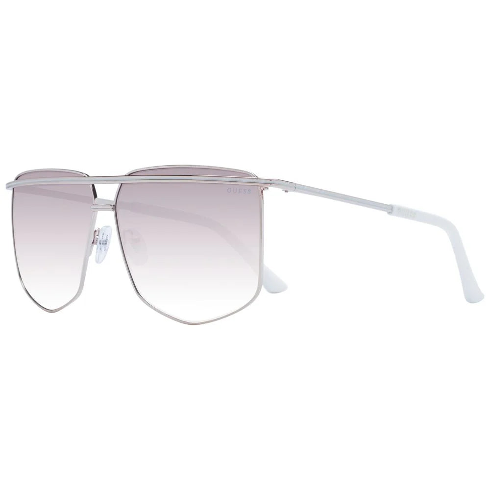 Guess Silver Metal Sunglasses