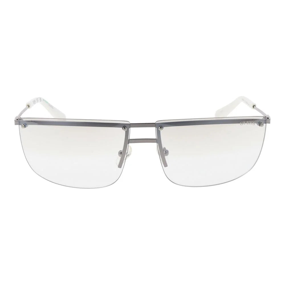 Guess Silver Unisex Sunglass - Sunglasses